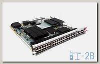 WS-X6748-GE-TX Коммутатор Cat6500 48-port 10/100/1000 GE Mod: fabric enabled, RJ-45